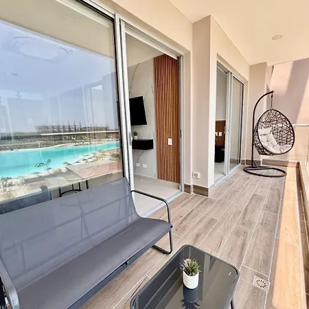 Oasis Frente A La Kristal Lagoon Apartamento Cartagena
